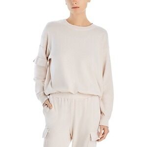 Monrow Patch Pocket Sweatshirt Size S